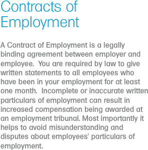 Contracts of Employment