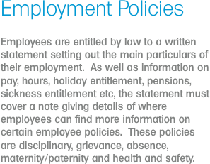 Employment Policies